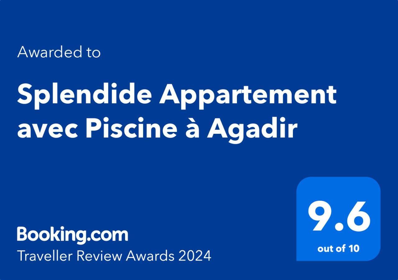 Splendide Appartement Avec Piscine A Agadir Ngoại thất bức ảnh